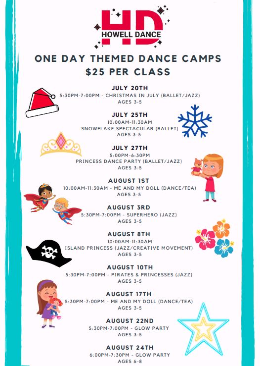 Summer Programs Howell Dance Dance Classes Howell NJ, Dance Lessons