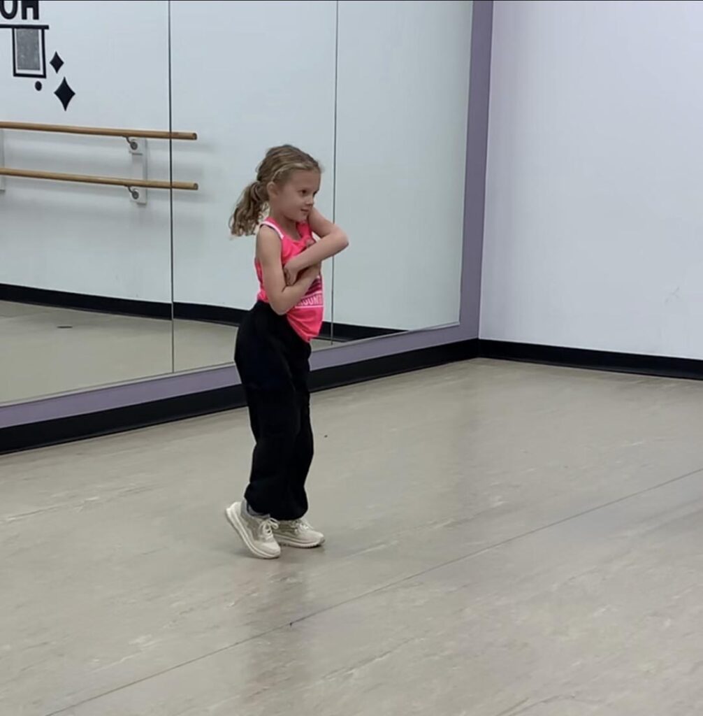 student from a dance school offering hip hop classes in Howell, New Jersey