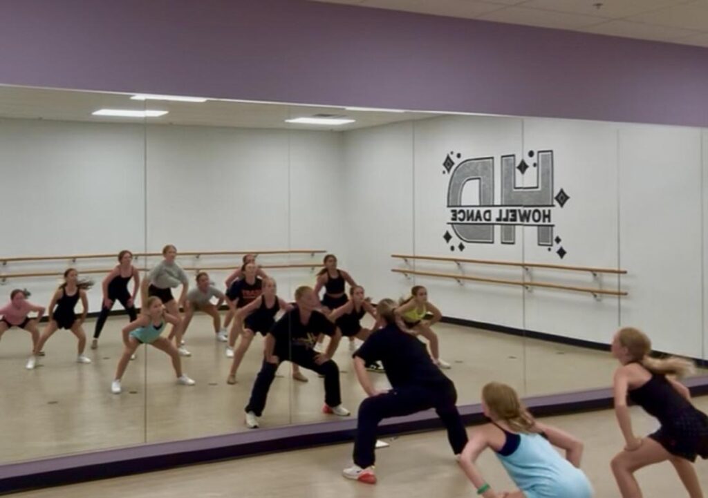 students from a dance school offering hip hop classes in Howell, New Jersey