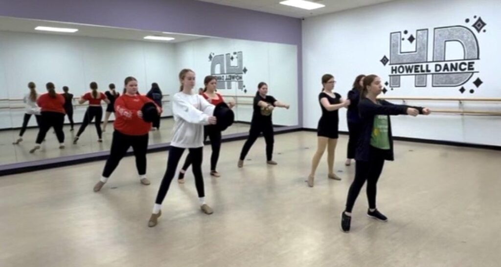 Musical Theater Class students in Howell, New Jersey