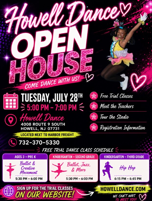 free trial dance class howell dance new jersey